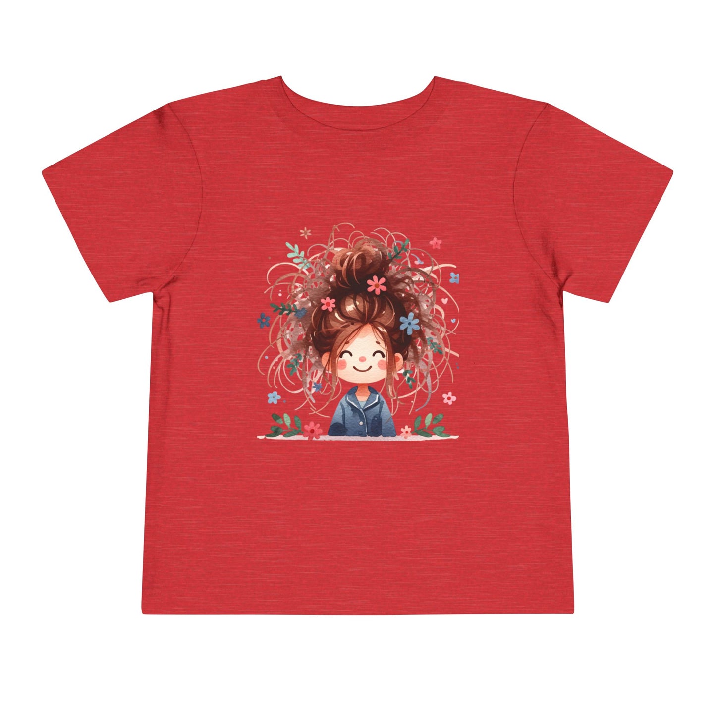 Curly Hair Toddler T-Shirt