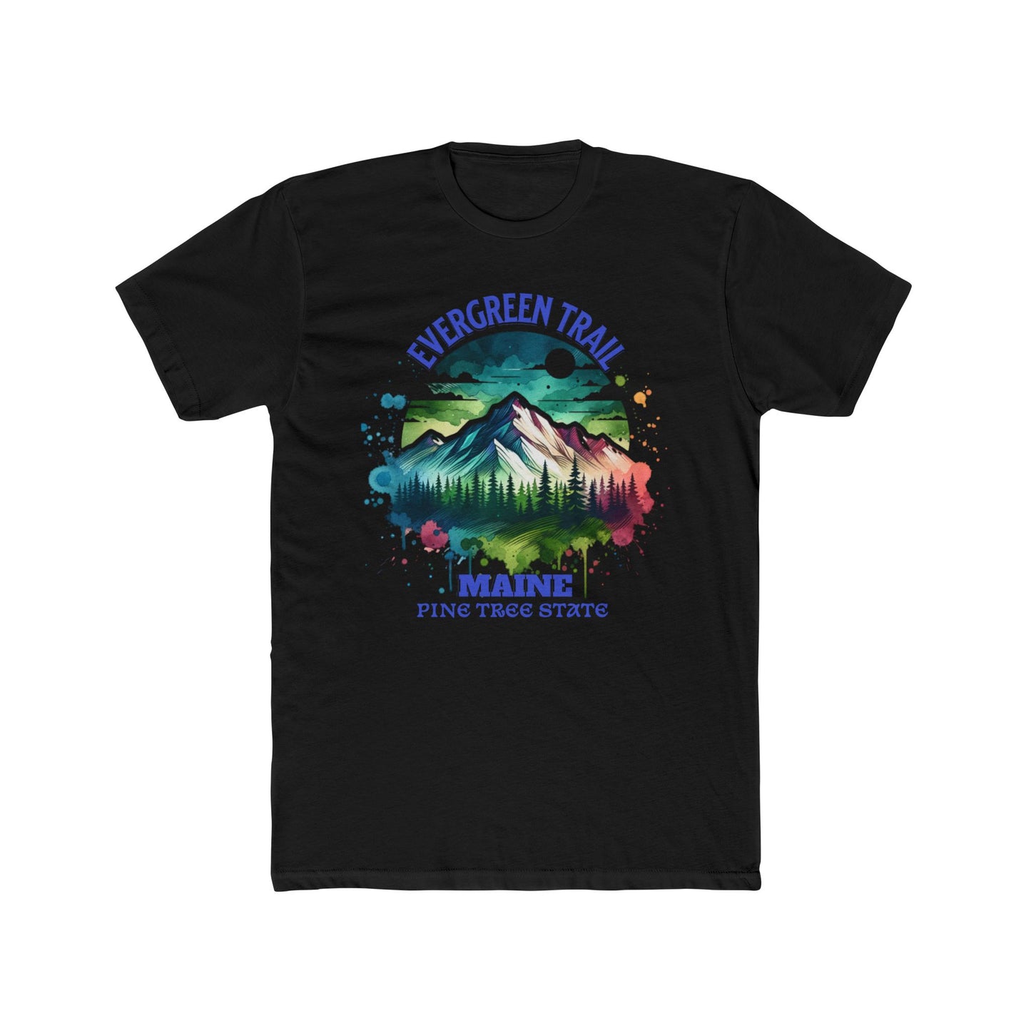 Evergreen Trail Maine Pine Tree State T-Shirt