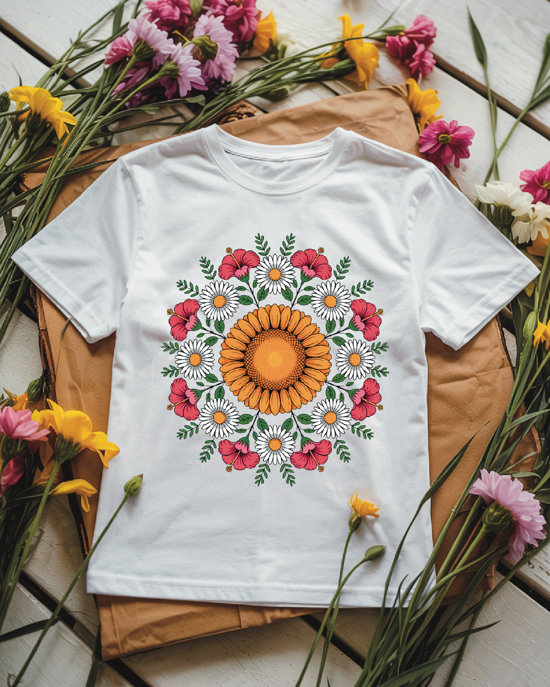 Close-up of a vibrant yellow flower showcasing intricate floral design, capturing the essence of nature's beauty and style, aligning with FireBrook Designs' uplifting and joyful aesthetic.
