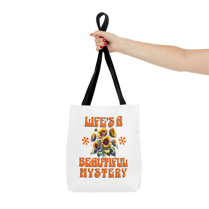 Life's A Beautiful Mystery Tote Bag