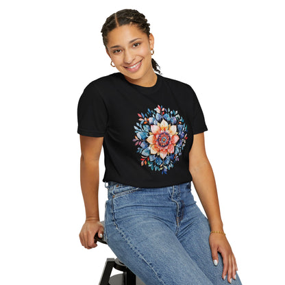 T-shirt Mandala Boho Floral