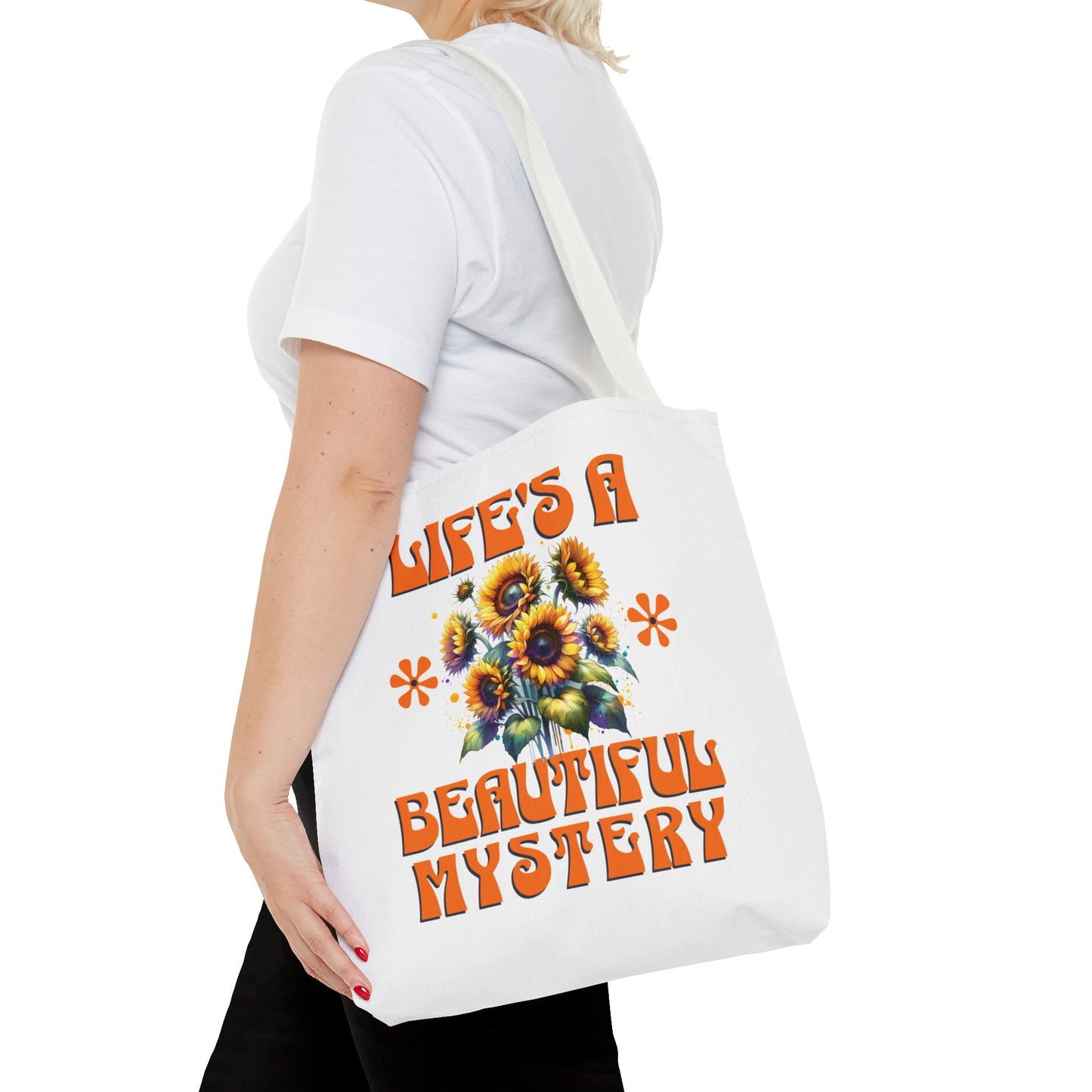 Life's A Beautiful Mystery Tote Bag