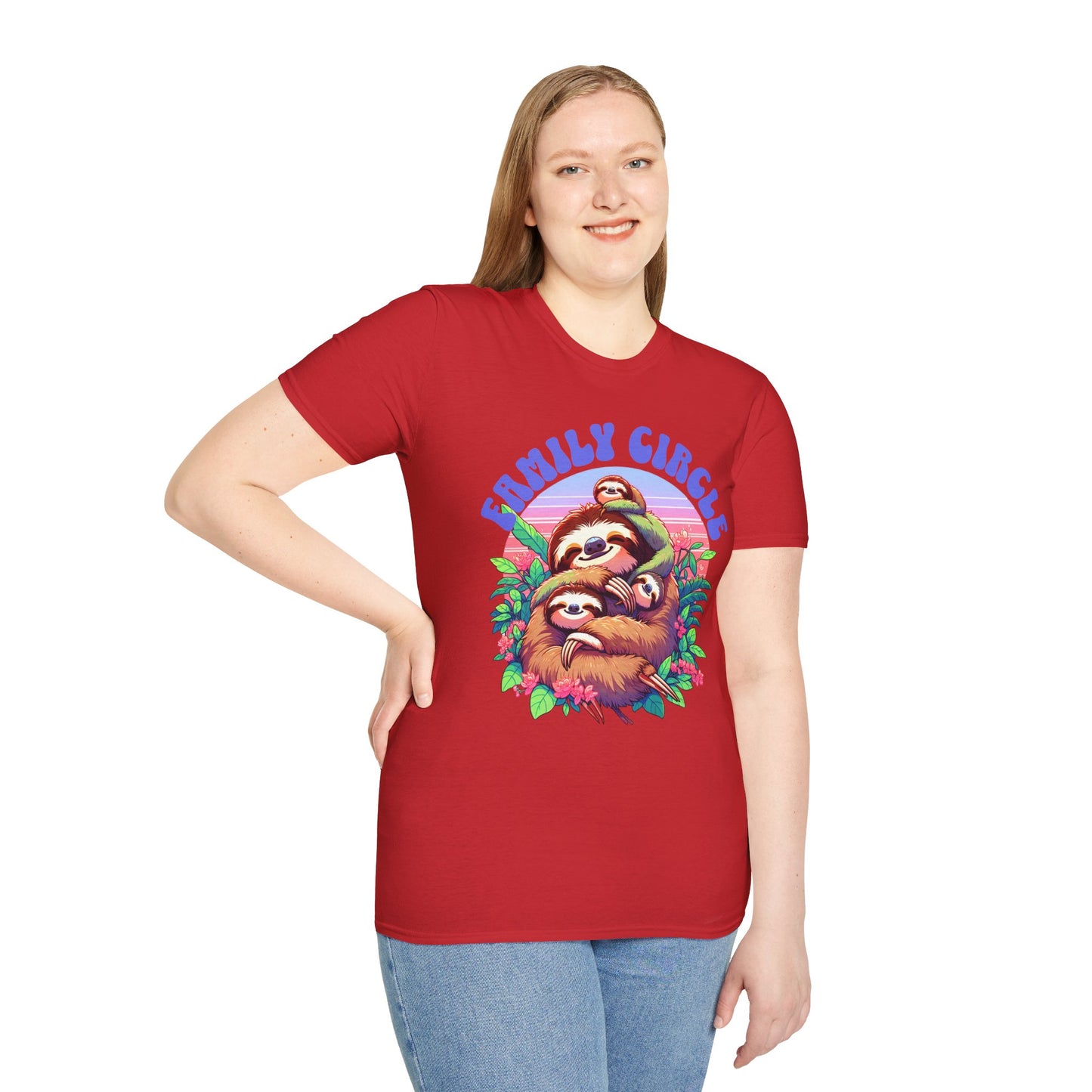 Family Circle Sloth T-Shirt