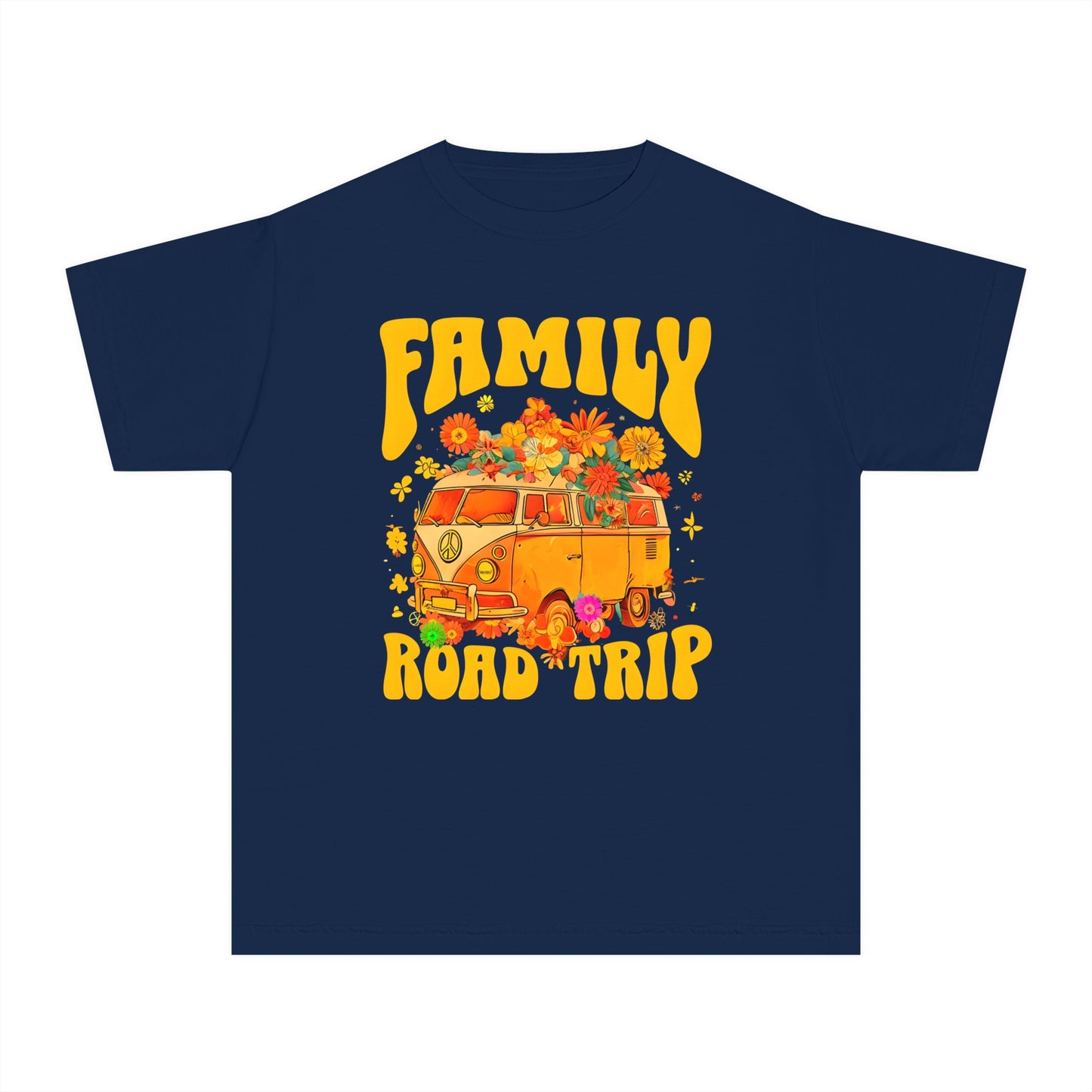 T-shirt Ado Rétro Road Trip