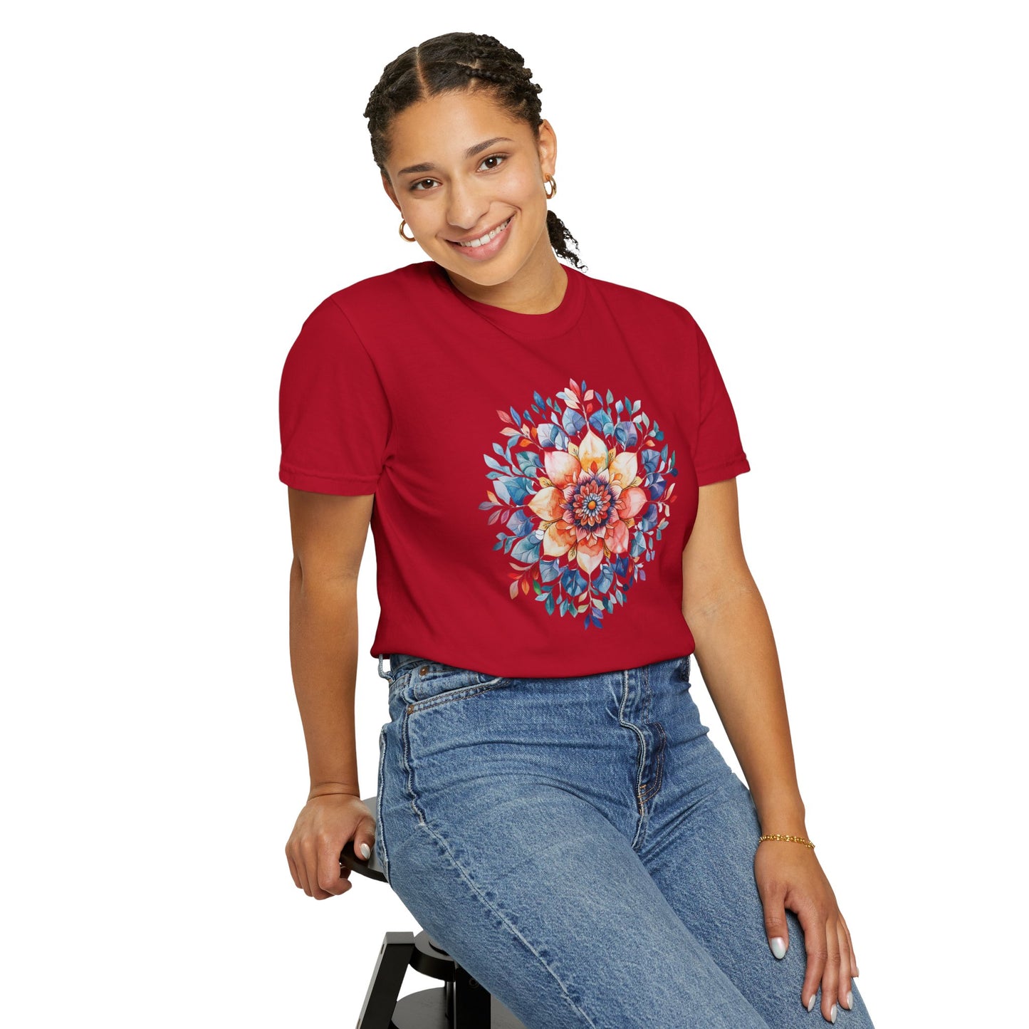 T-shirt Mandala Bohème Floral