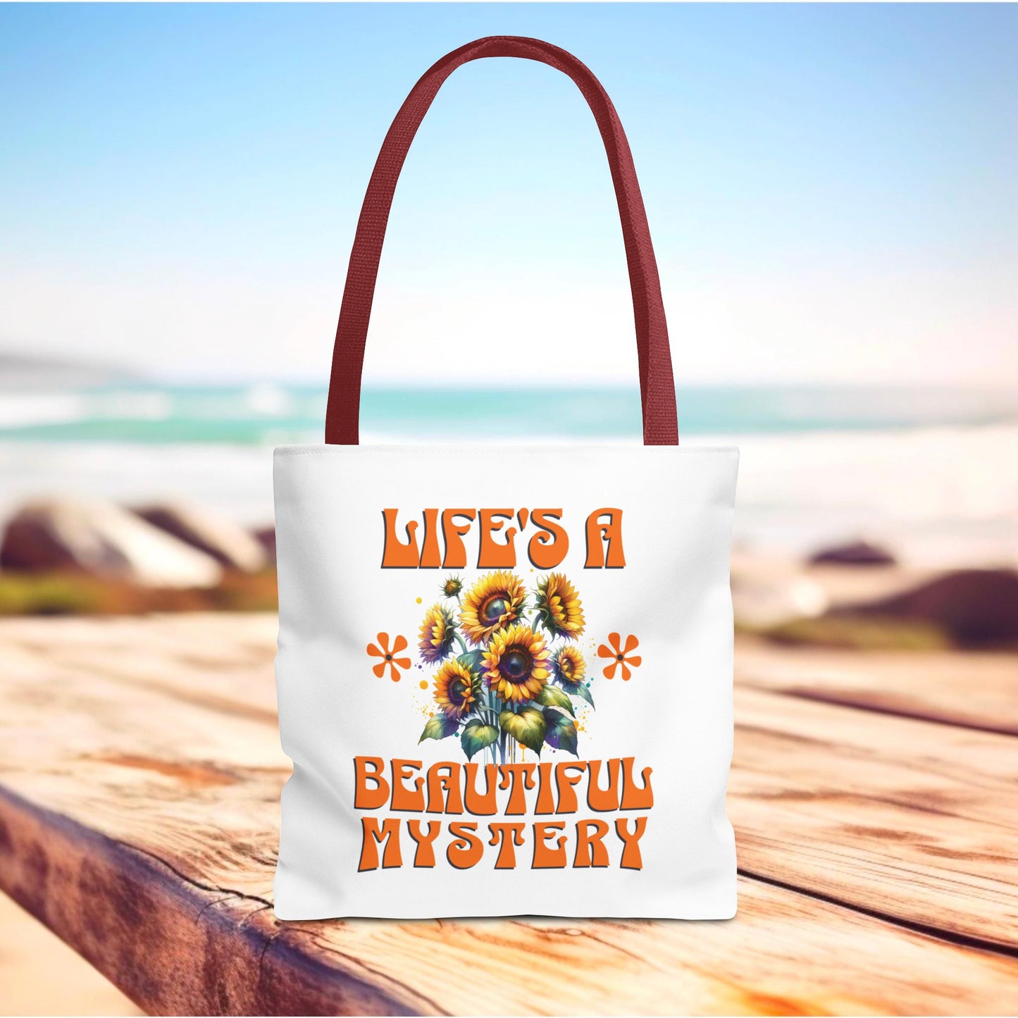 Life's A Beautiful Mystery Tote Bag