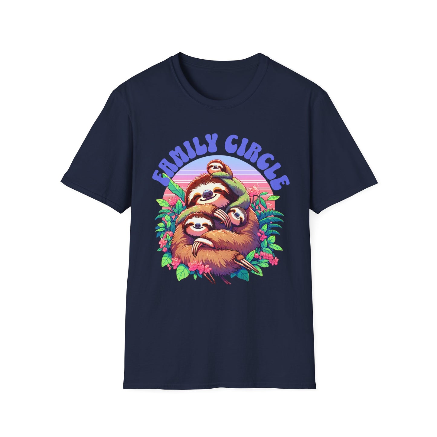 Family Circle Sloth T-Shirt