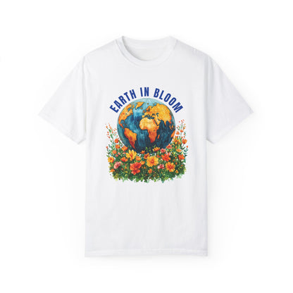 Earth in Bloom T-Shirt – Celebrate Nature in Style