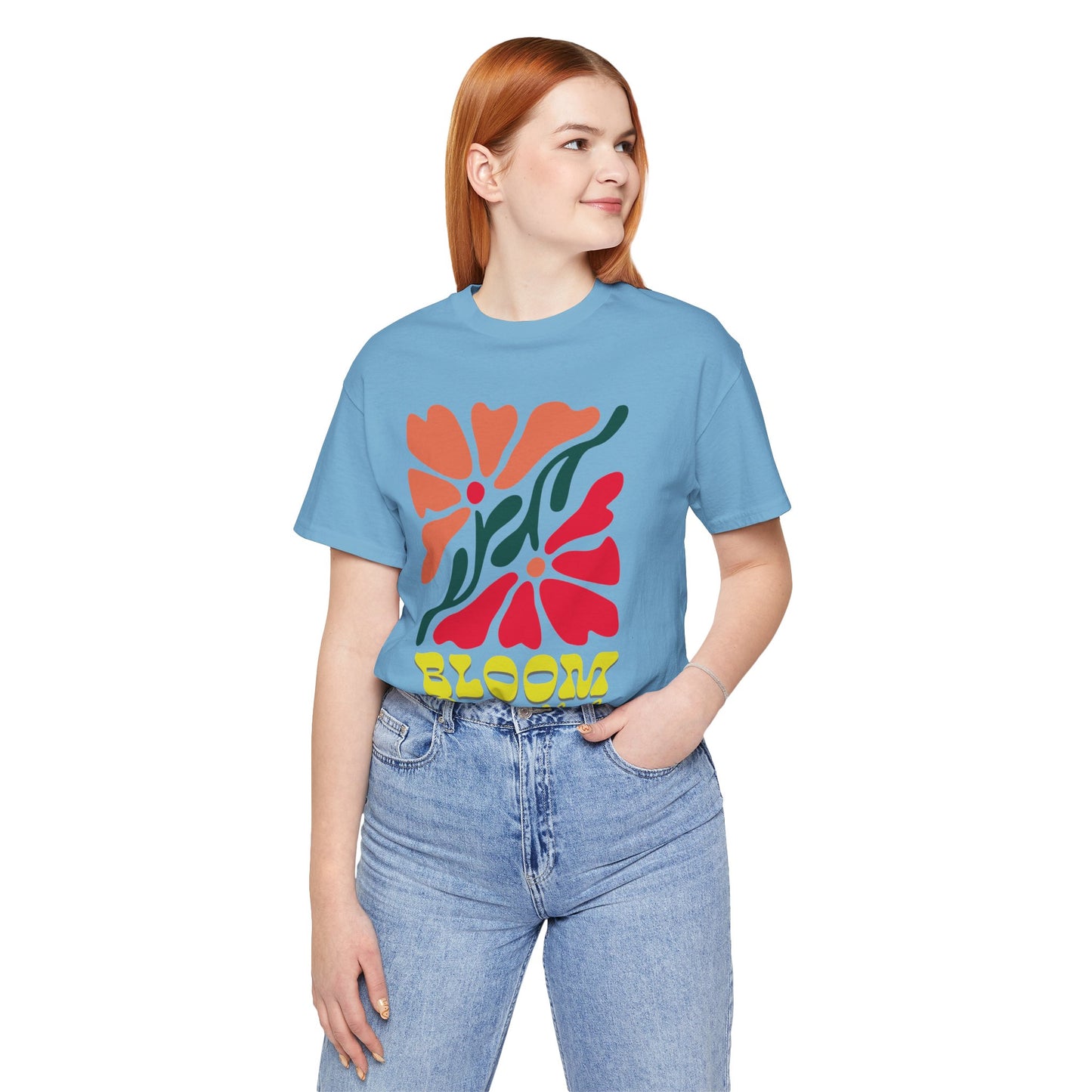 Bloom Beautiful Unisex Jersey T-Shirt