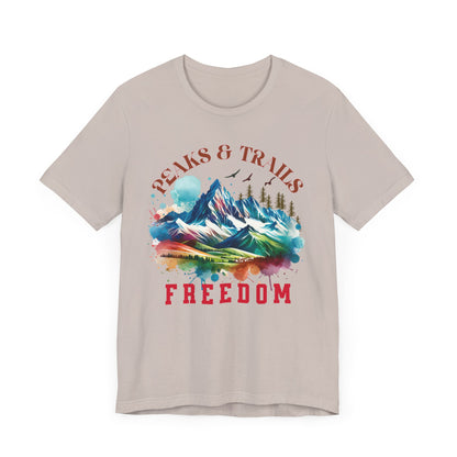 Peaks and Trails Equal Freedom T-Shirt