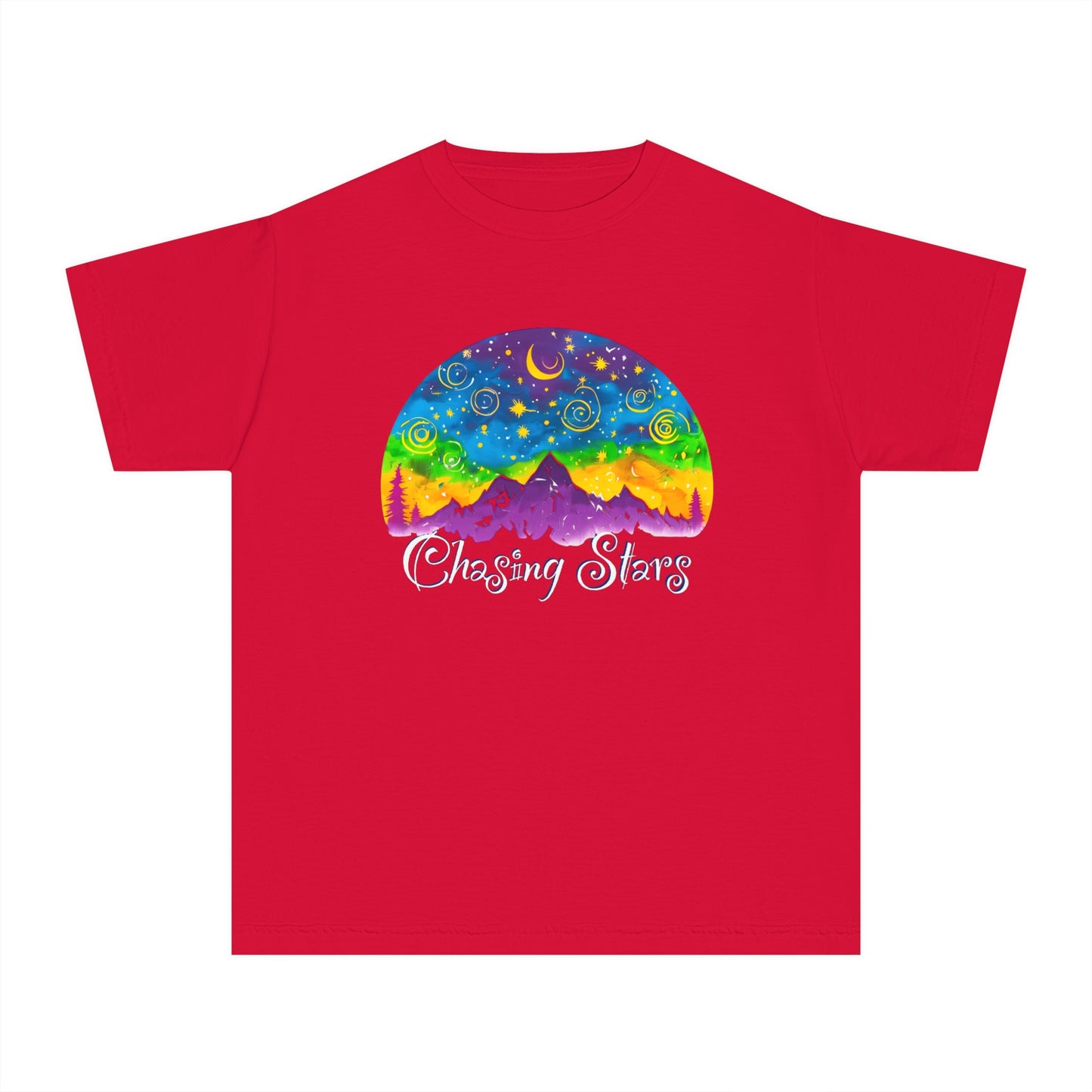 Teen T-shirt Chasing Stars