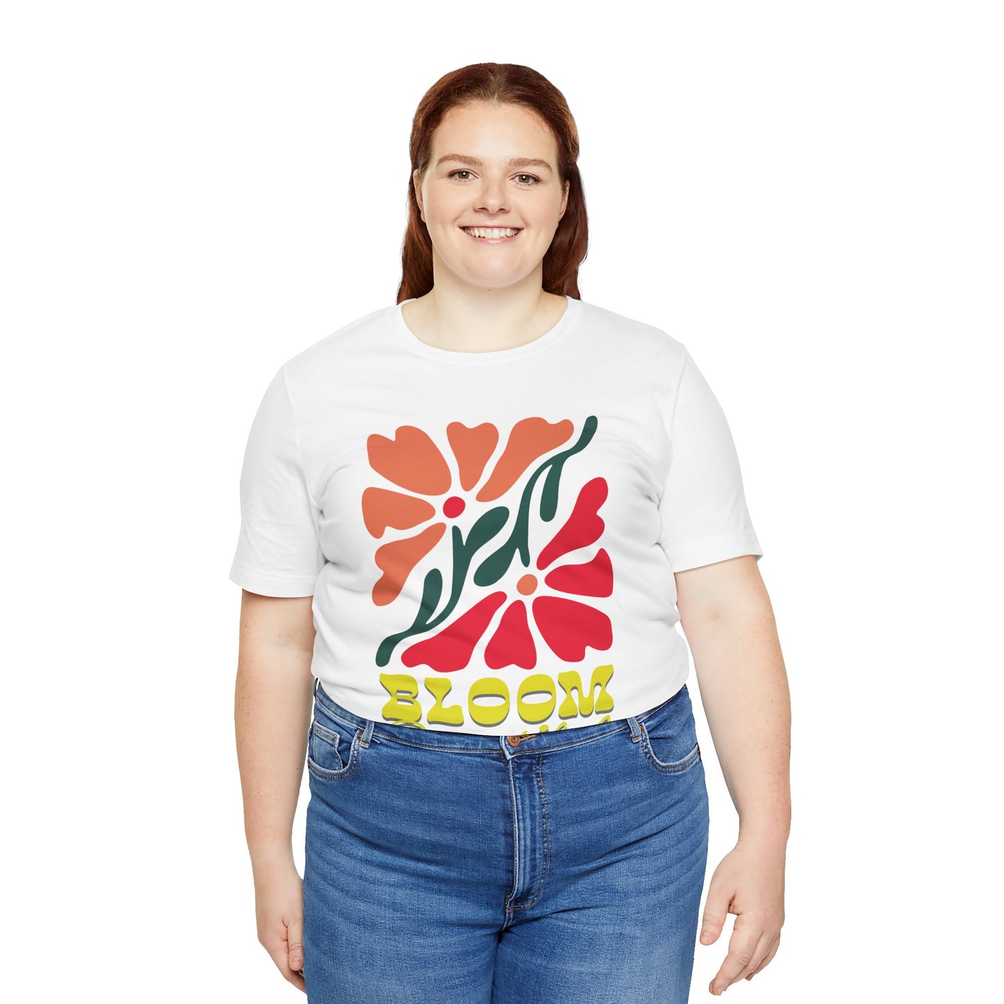 Bloom Beautiful Unisex Jersey T-Shirt