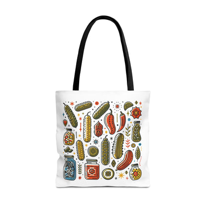 Grocery Tote Bags - Eco-Friendly Reusable Shopping Tote Set feature durable 100% polyester with reinforced handles, boxed corners for extra space, and are available in three sizes with five handle color options.
