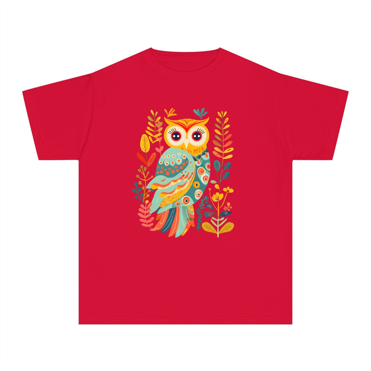 Teen T-shirt Watchful Owl T-Shirt