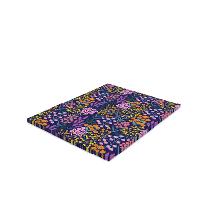 Floral Wildflower Greeting Cards — Pack of 8/16/24 feature a vibrant, full-color floral pattern on a matte-finish panel, perfect for uplifting messages. Comes with matching envelopes, embodying FireBrook Designs' joyful essence.