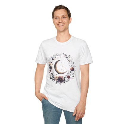 Moon & Floral T-Shirt