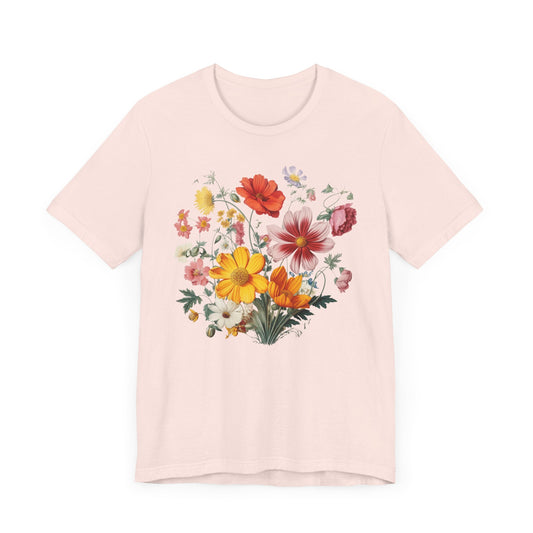 T-shirt Bouquet de fleurs