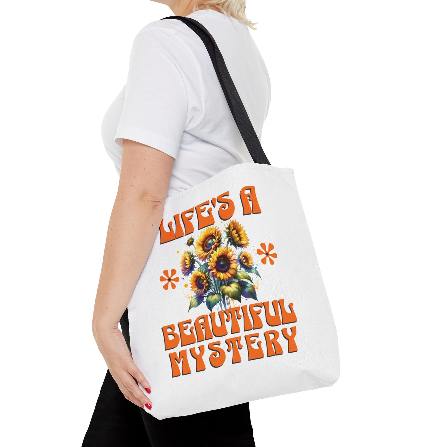 Life's A Beautiful Mystery Tote Bag