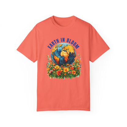 Earth in Bloom T-Shirt – Celebrate Nature in Style