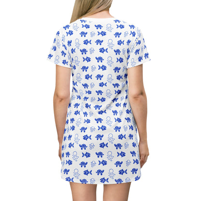 Fish T-Shirt Dress – Cute and Casual Summer Style