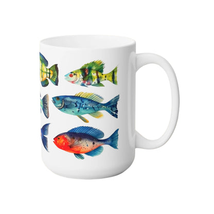 School of Fish Mug (15 oz)