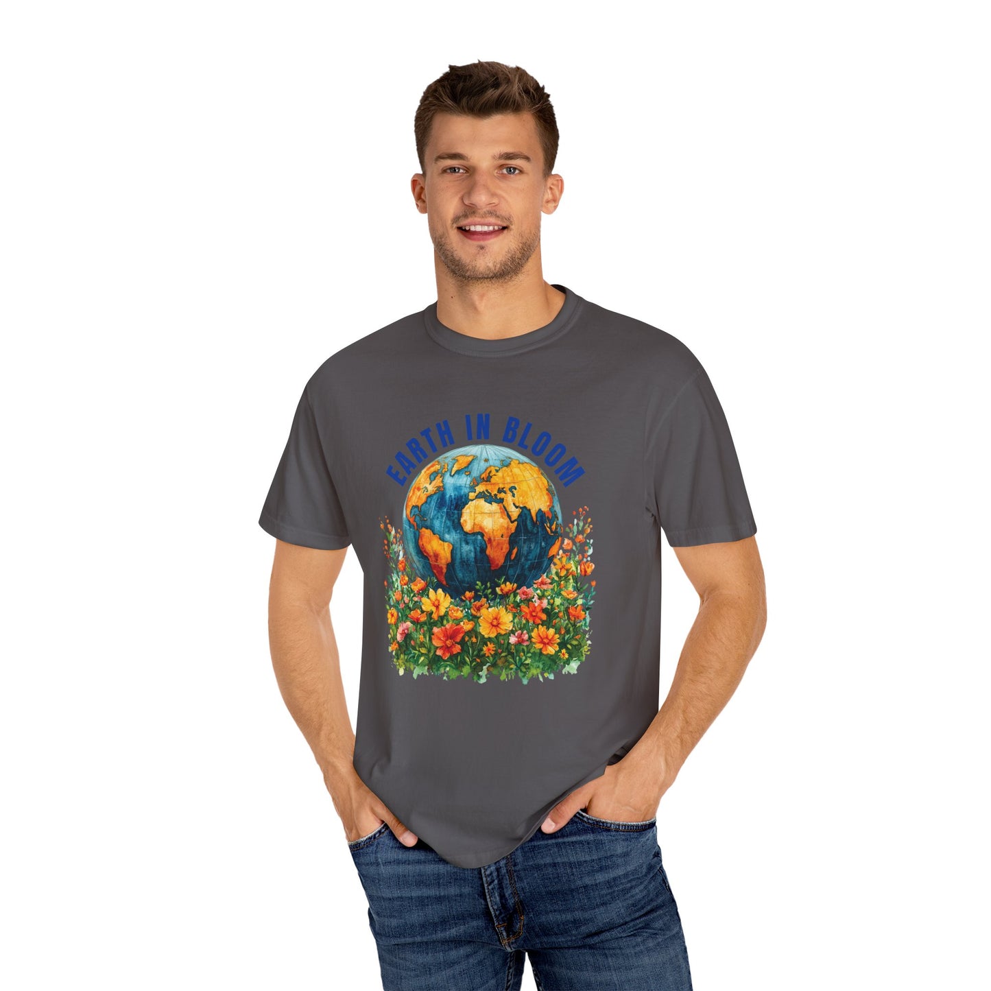 Earth in Bloom T-Shirt – Celebrate Nature in Style