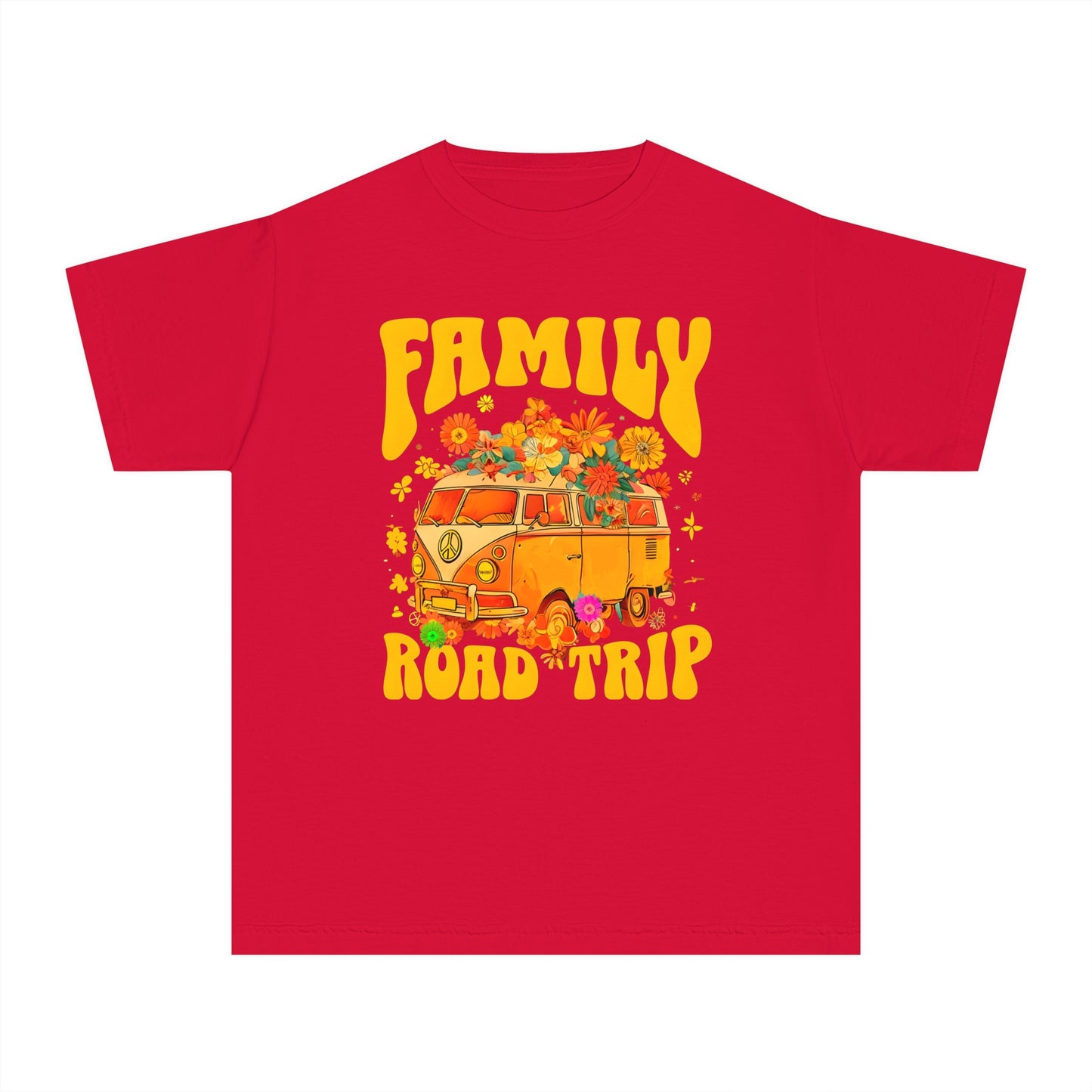 T-shirt Ado Rétro Road Trip