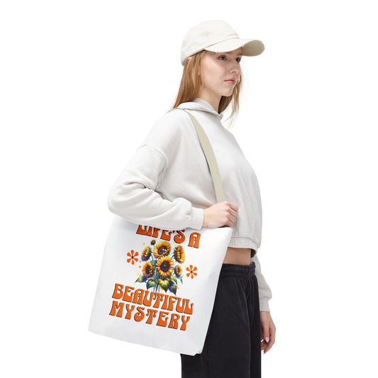 Life's A Beautiful Mystery Tote Bag