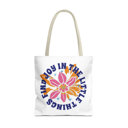 Find Joy in LIttle Things l Tote Bag