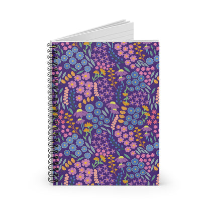 Floral Spiral Notebook