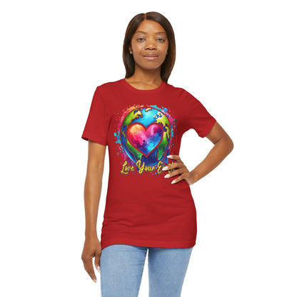 Love Your Earth Eco-Friendly Environmental Awareness T-Shirt