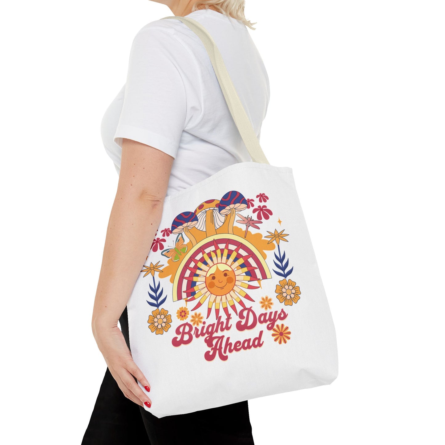 Sunshine Floral Tote Bag