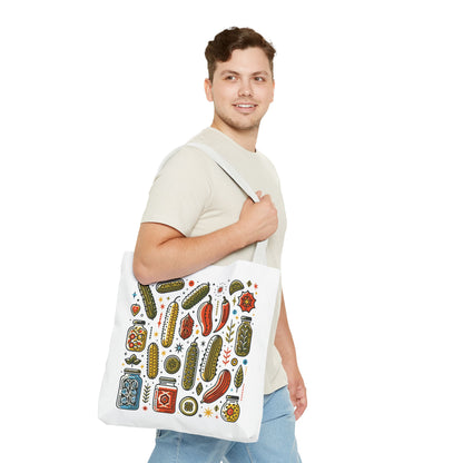 Grocery Tote Bags - Eco-Friendly Reusable Shopping Tote Set featuring durable 100% polyester, boxed corners for extra space, and reinforced handles. Available in multiple sizes for versatile everyday use.