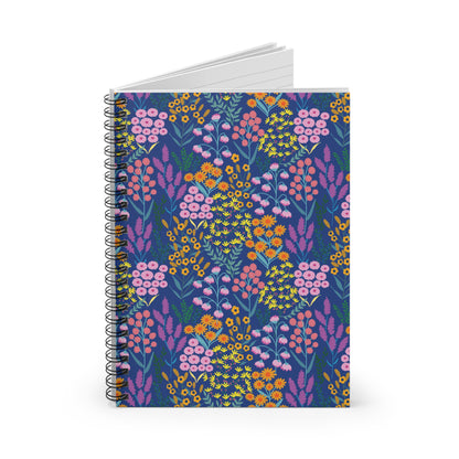 Floral spiral Notebook