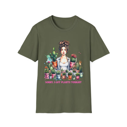 Plant Lover - Sorry I Got Plants Tonight T-Shirt