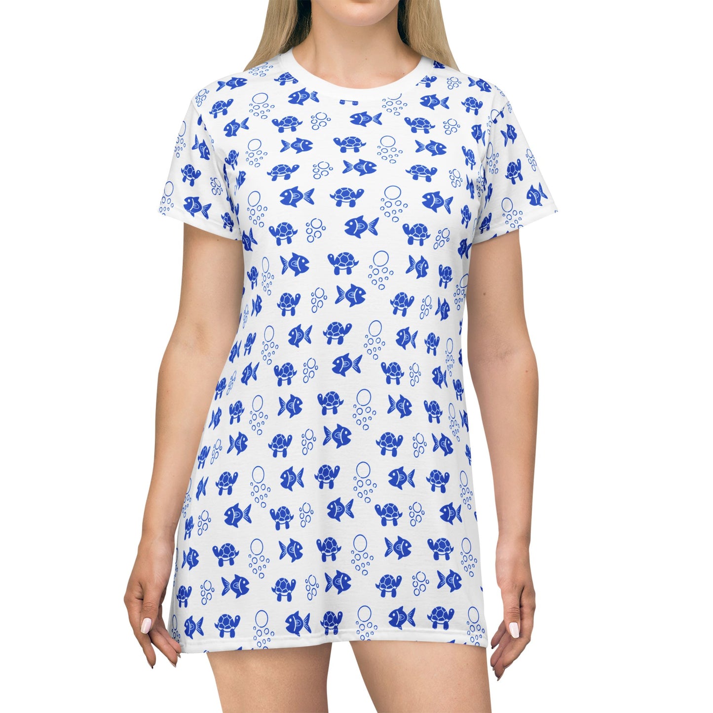 Fish T-Shirt Dress – Cute and Casual Summer Style