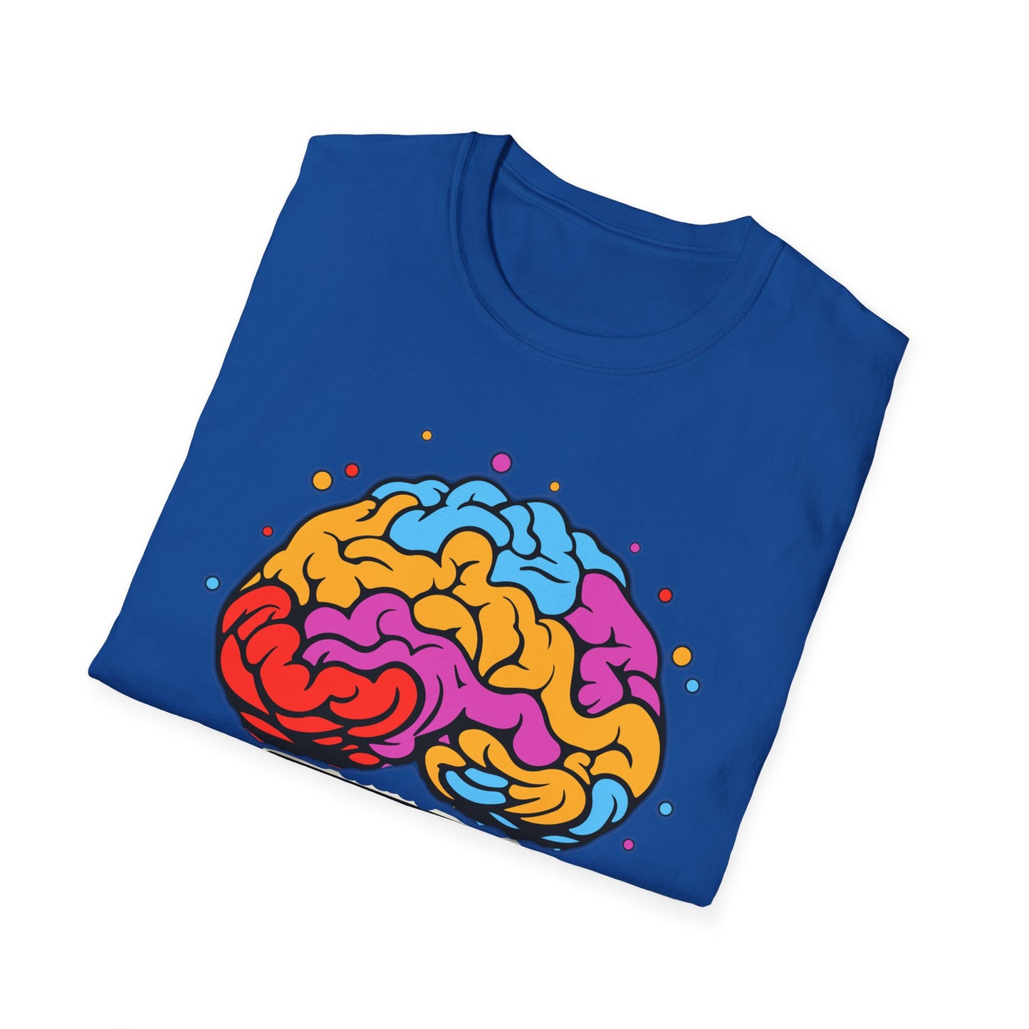 Funny Brain Processing Unisex Softstyle T-Shirt