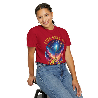 Live Beyond Stars Galactic Unisex T-Shirt