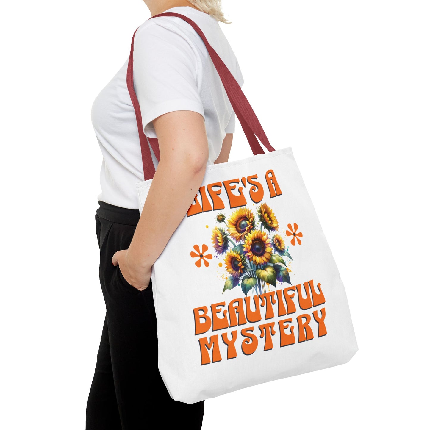 Life's A Beautiful Mystery Tote Bag