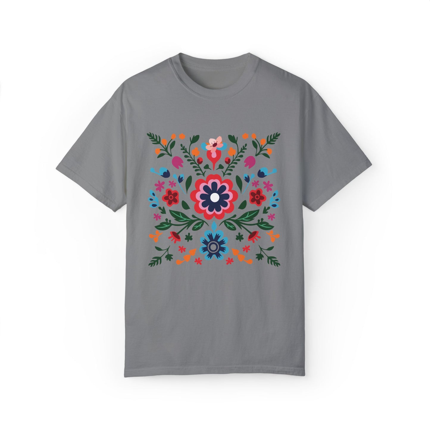 Floral Pattern T-Shirt