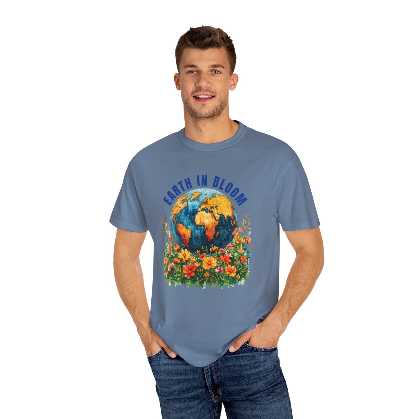 T-shirt Terre en fleurs – Célébrons la nature avec style