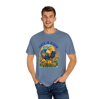 Earth in Bloom T-Shirt – Celebrate Nature in Style