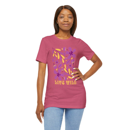 Live Wild Floral Tee