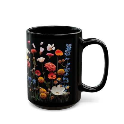 3D Wildflowers Mug (11oz and 15oz)