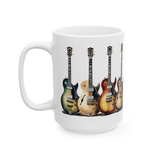 Guitar-themed Mug (11oz, 15oz)