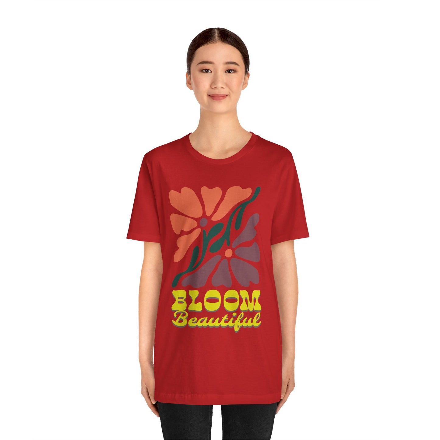 Bloom Beautiful Unisex Jersey T-Shirt