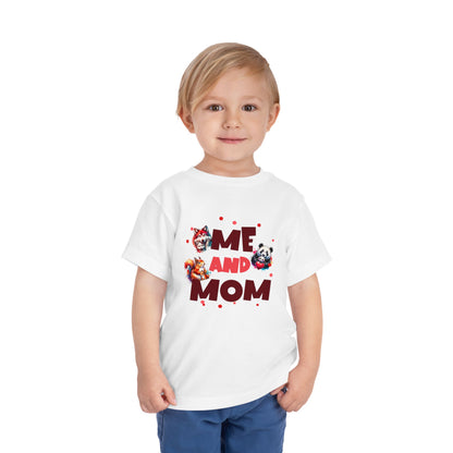 Me and Mom Animal Designs Toddler Tee