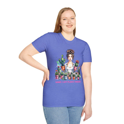 Plant Lover - Sorry I Got Plants Tonight T-Shirt