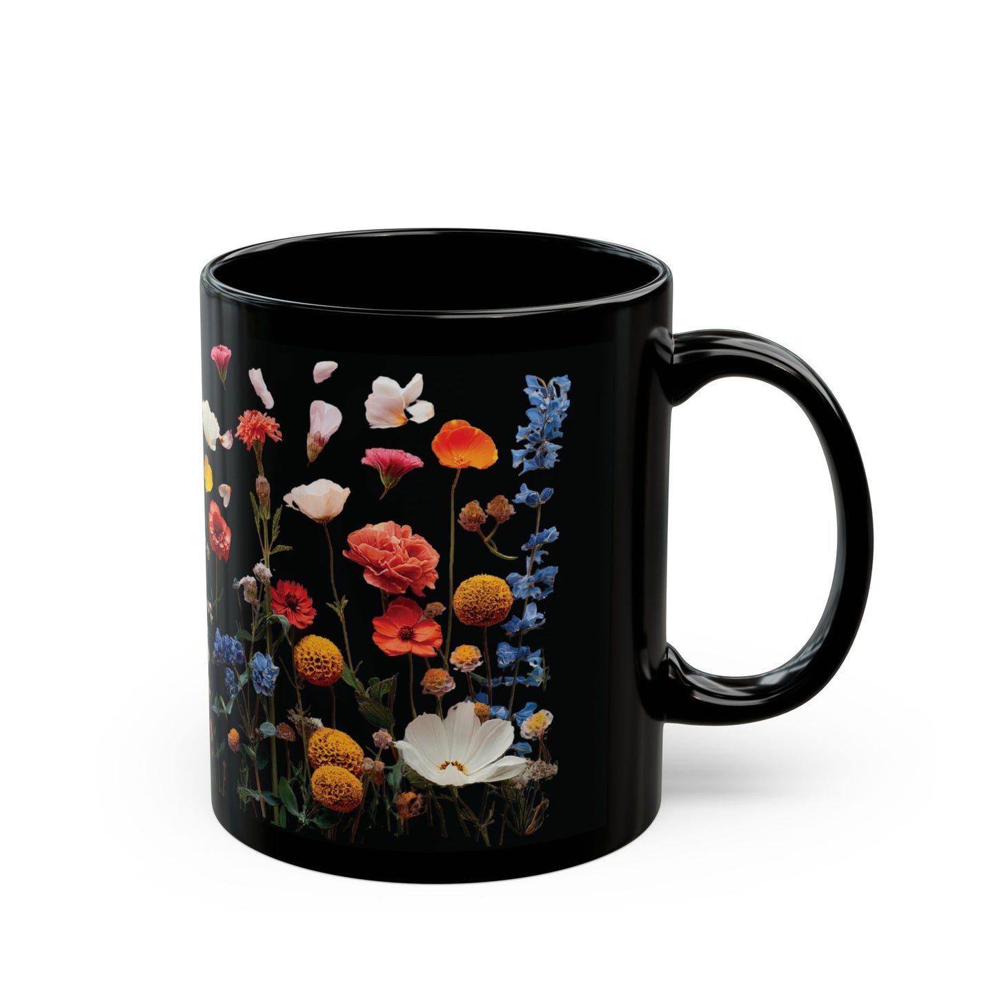 3D Wildflowers Mug (11oz and 15oz)