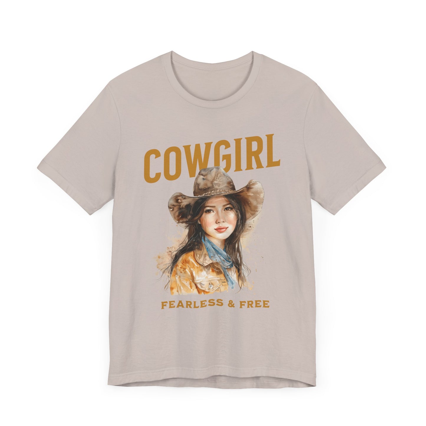 T-shirt Cowgirl - Sans peur et libre